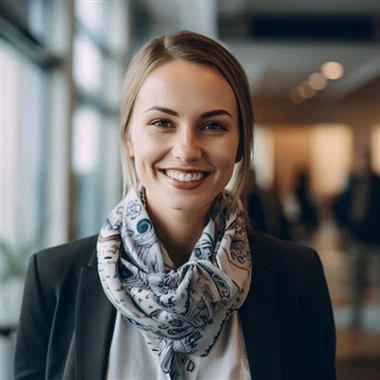 Halstuch aus Polyester